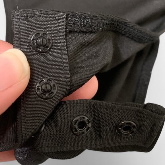 White Birch Plus Size 3X Black Lace Bodysuit - Picture 6 of 7